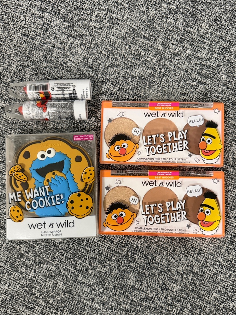 Wet n Wild Sesame Street Makeup Set - Limited Edition Discontinued